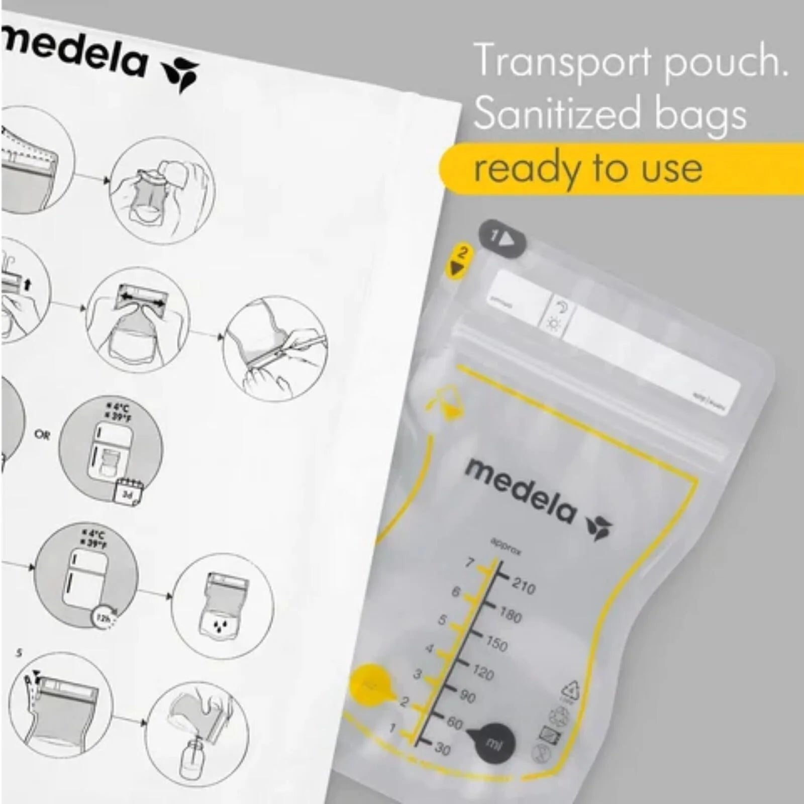Medela Breastmilk Storage Bag 50 pcs - ebebek - Black Friday