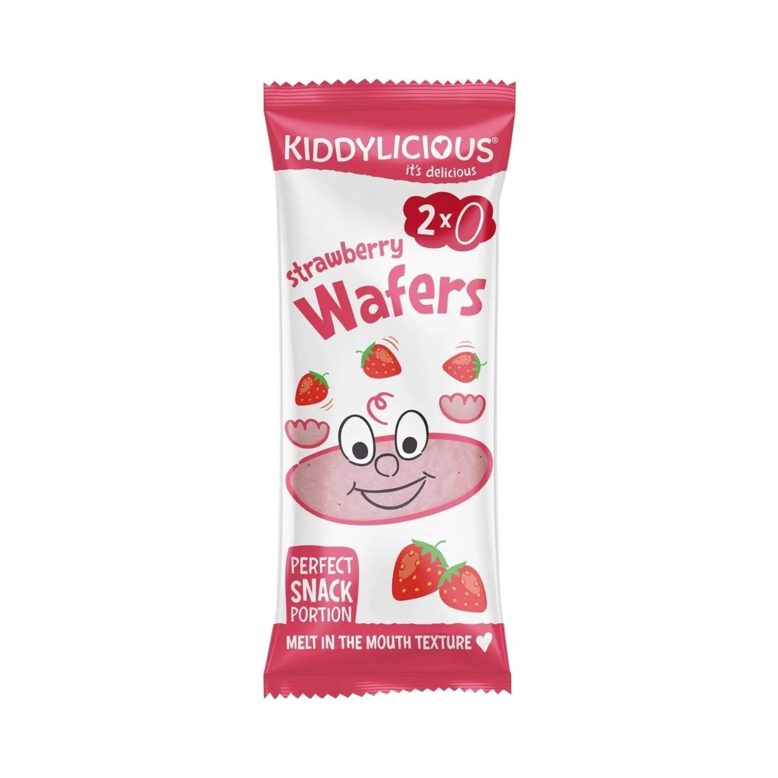 Kiddylicious Strawberry Maxi Wafers 6+ months 40g (10x4g) - ebebek - Black Friday