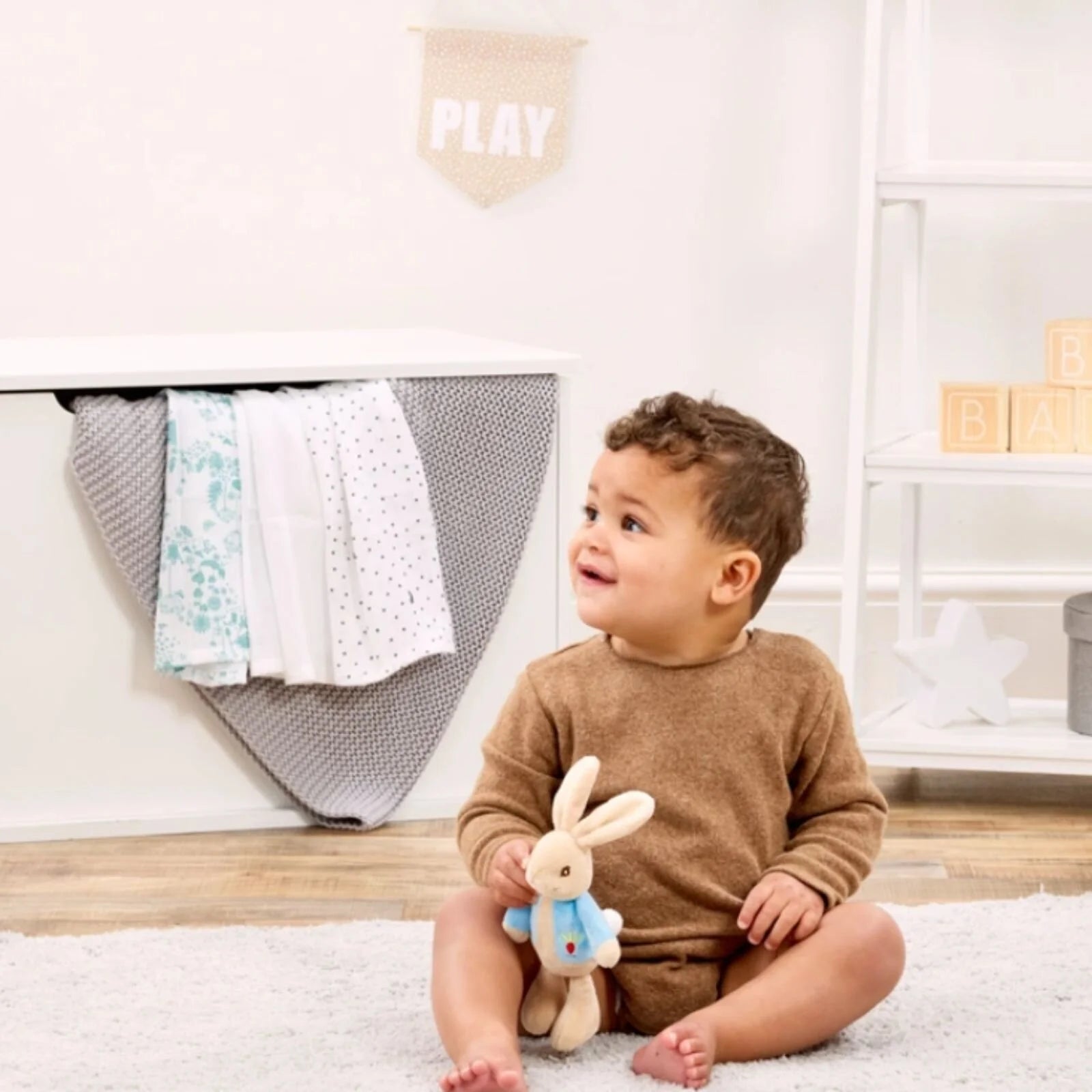 Peter Rabbit Muslin & Soft Toy Gift Set - ebebek - Black Friday