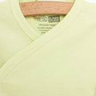 HelloBaby Newborn Organic Wrapover Top - Hat - Footed Set - Green - ebebek - Black Friday