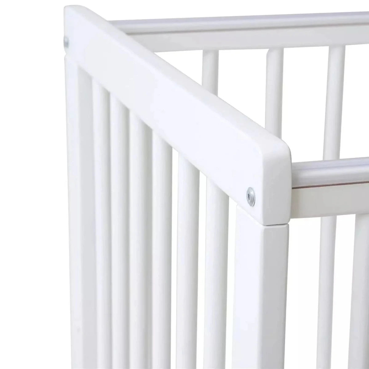 East Coast Space Saver Cot with Mattress Bundle - White White - ebebek