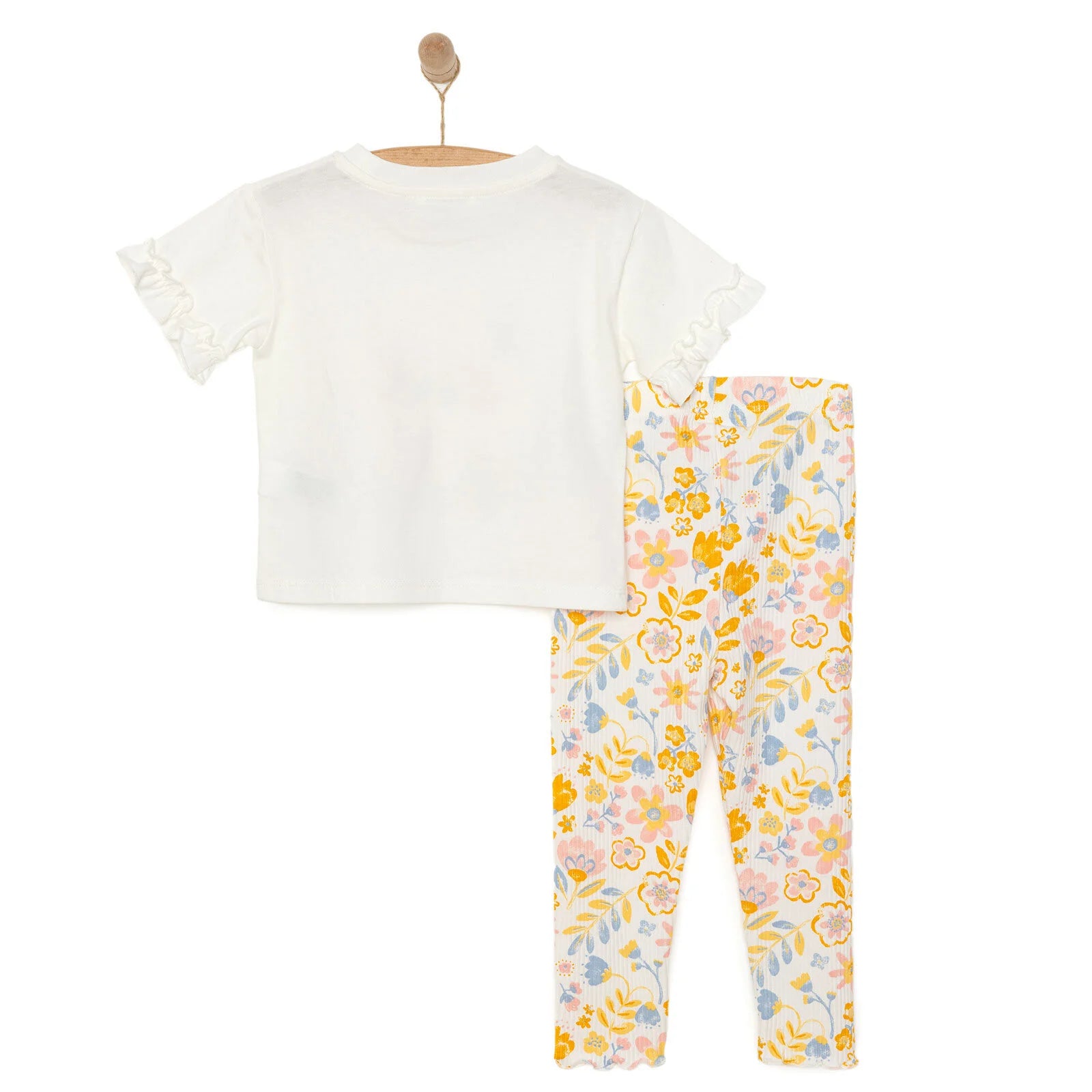 HelloBaby Baby Girl Tight - Tshirt - Ecru - ebebek - Black Friday