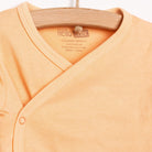 HelloBaby Newborn Organic Wrapover Top - Hat - Orange - ebebek - Black Friday