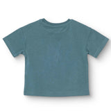 HelloBaby Boys T-shirt Slogan Print Crew Neck Short Sleeve - Green Green - ebebek