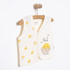 Bebetto Chıck Chıck Unisex Vest - Ecru - ebebek - Black Friday