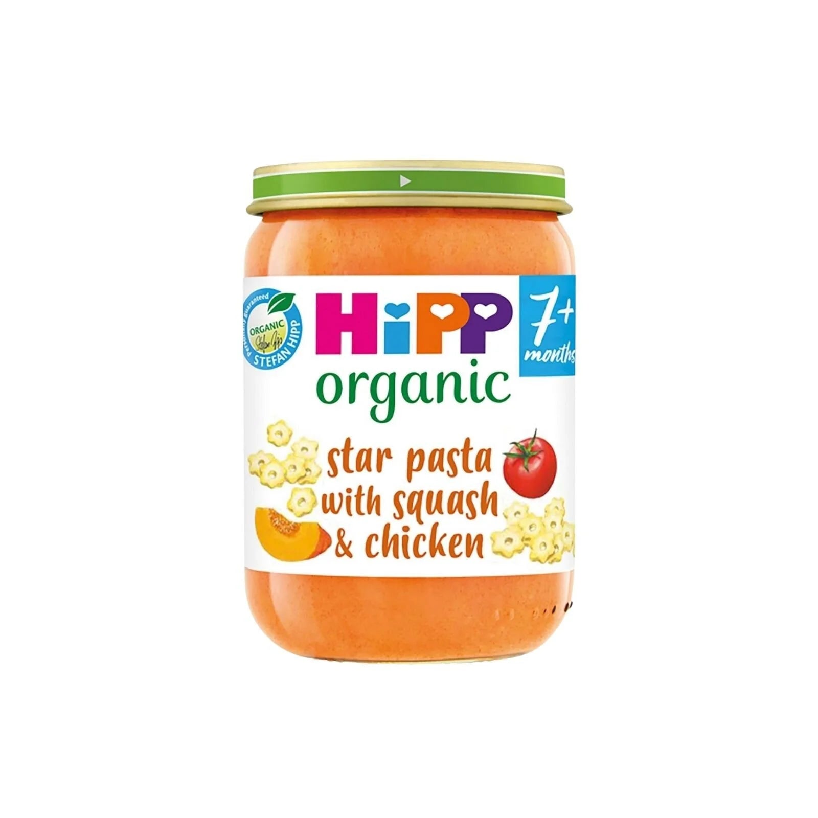 HiPP Organic Star Pasta with Squash & Chicken Baby Food Jar 7+ months 190g - ebebek - Black Friday
