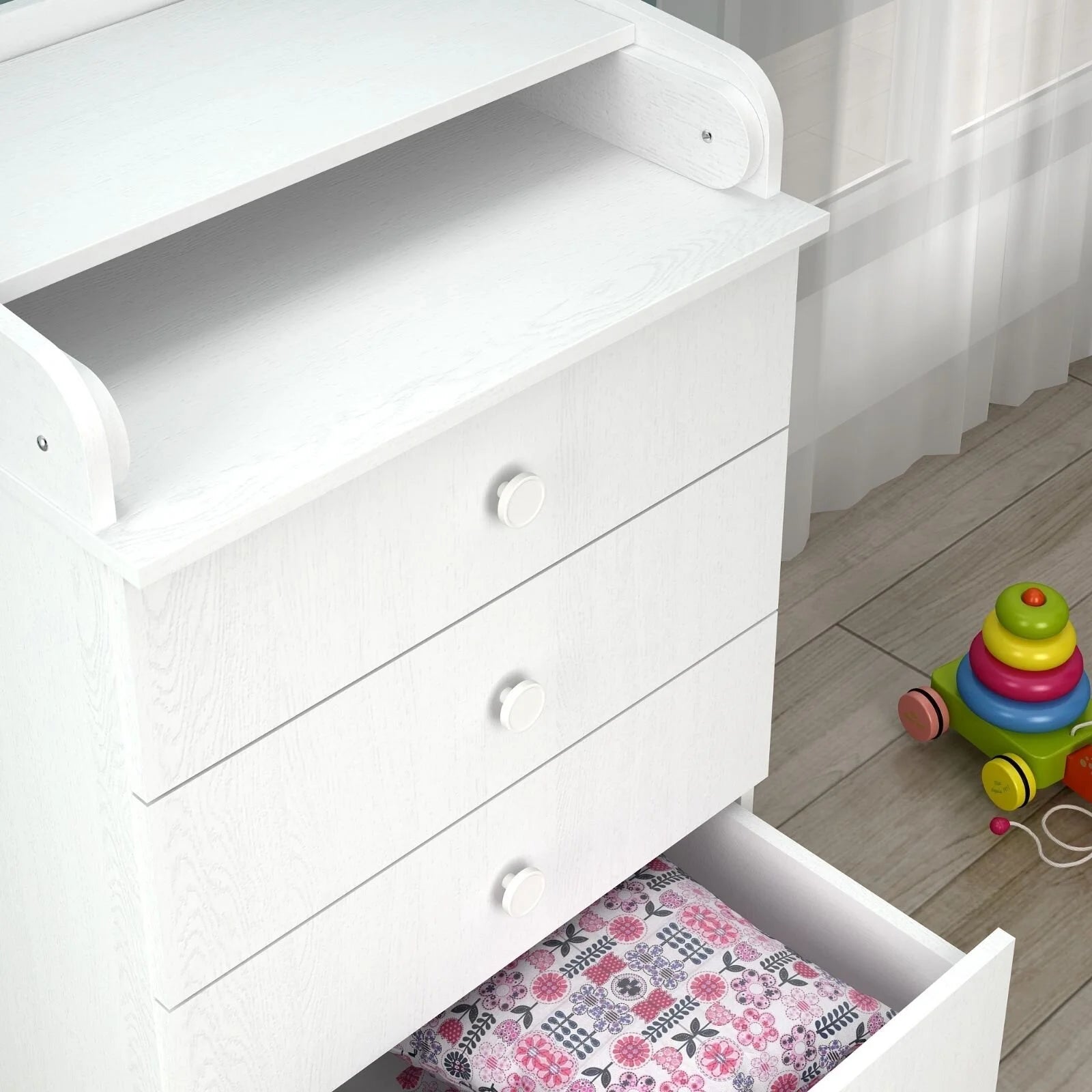 Shefa Kids 600 Changing Dressers - White - ebebek - Black Friday