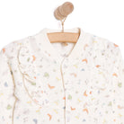 Bebetto Happy Garden Girl Footed Jumpsuit - Ecru - ebebek - Black Friday