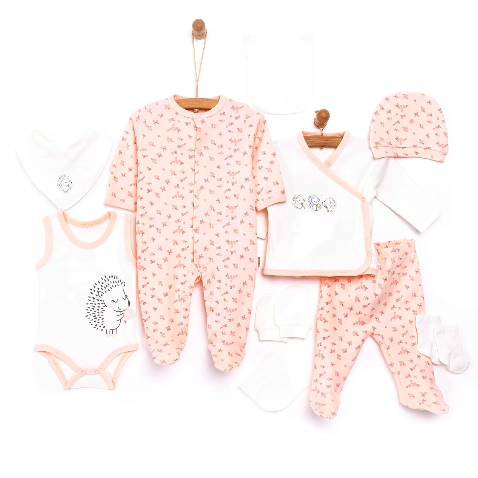 Bebbek Baby Girl 10 Pcs Newborn Starter Set - Pink - ebebek - Black Friday