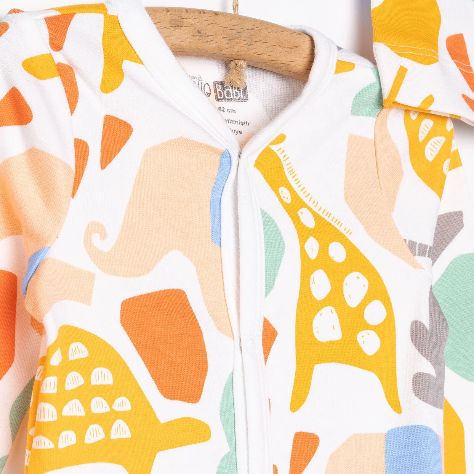 HelloBaby Newborn Footed Jumpsuit - Hat 2 Pcs - Green - ebebek - Black Friday