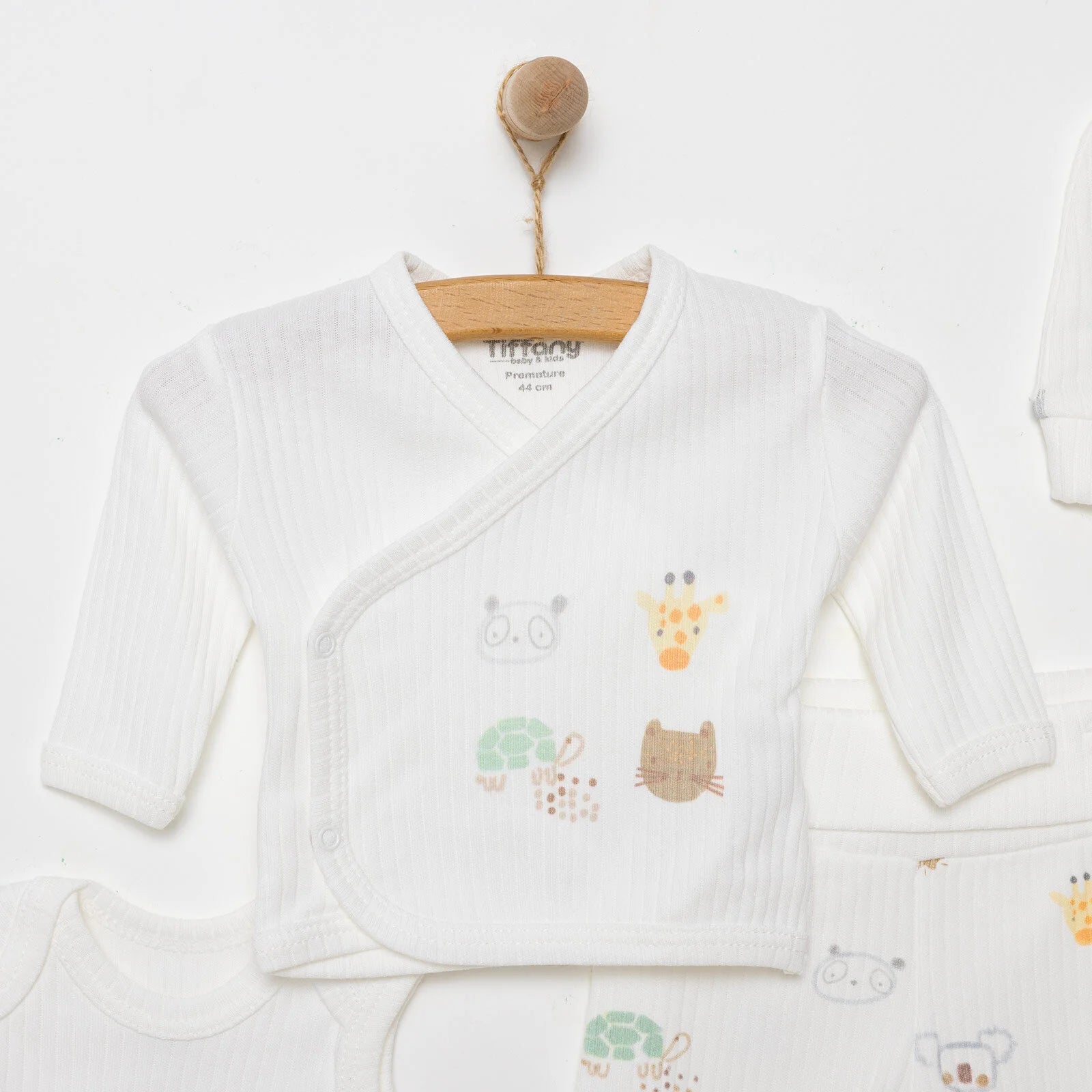 Tiffany Newborn Boy Premature Baby Set - Ecru - ebebek - Black Friday