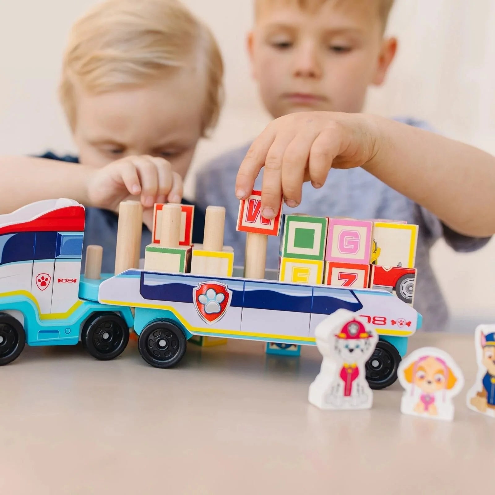 Melissa & Doug Paw Patrol ABC Block Truck - ebebek - Black Friday