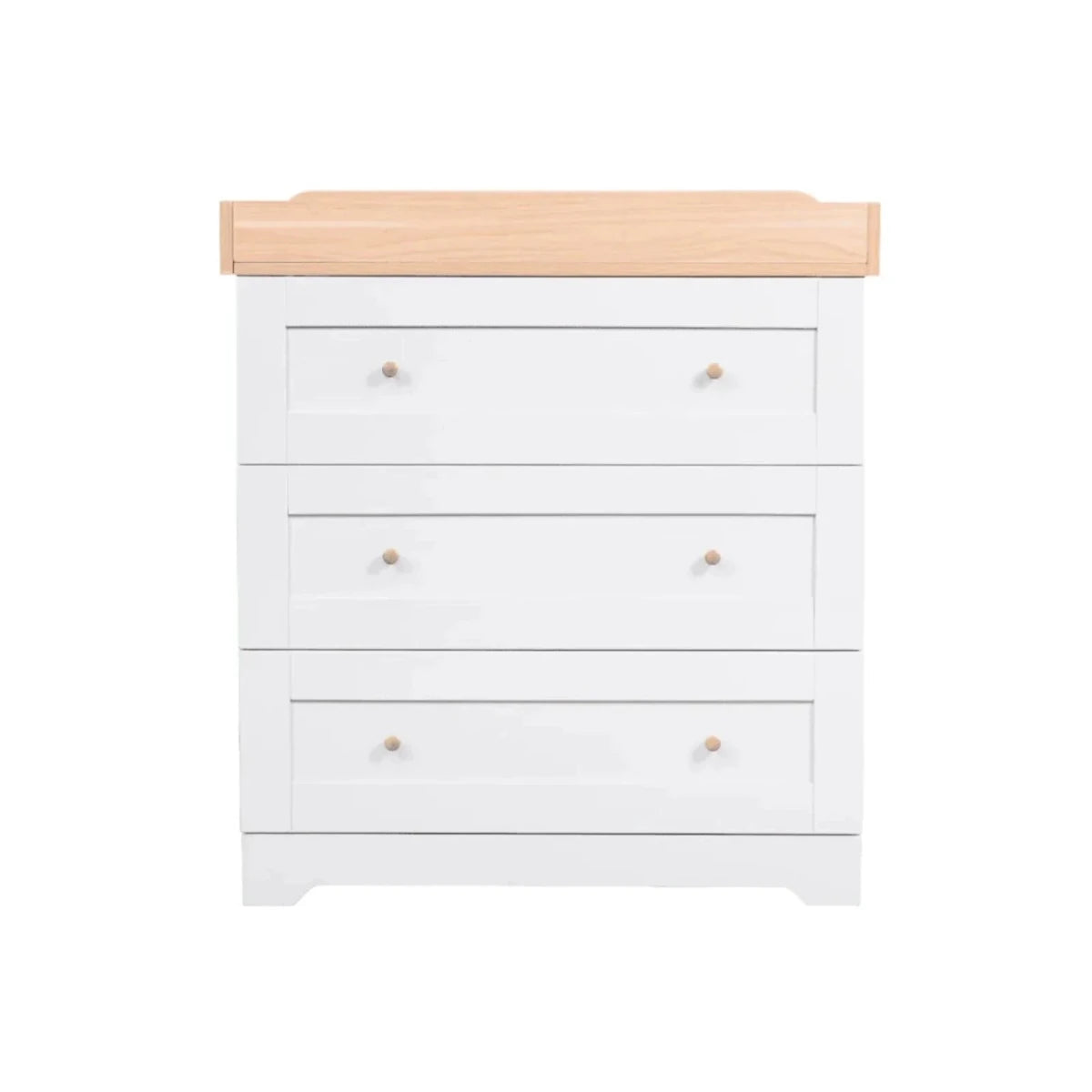 Tutti Bambini Malmo Cot Bed with Rio 2 pcs Furniture Set - Dove Grey/Oak Dove Grey/Oak - ebebek - Christmas