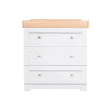 Tutti Bambini Malmo Cot Bed with Rio 2 pcs Furniture Set - Dove Grey/Oak Dove Grey/Oak - ebebek - Christmas
