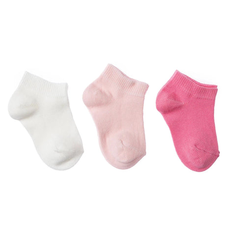 HelloBaby Baby Girl Socks 3 pcs - Pink Pink - ebebek