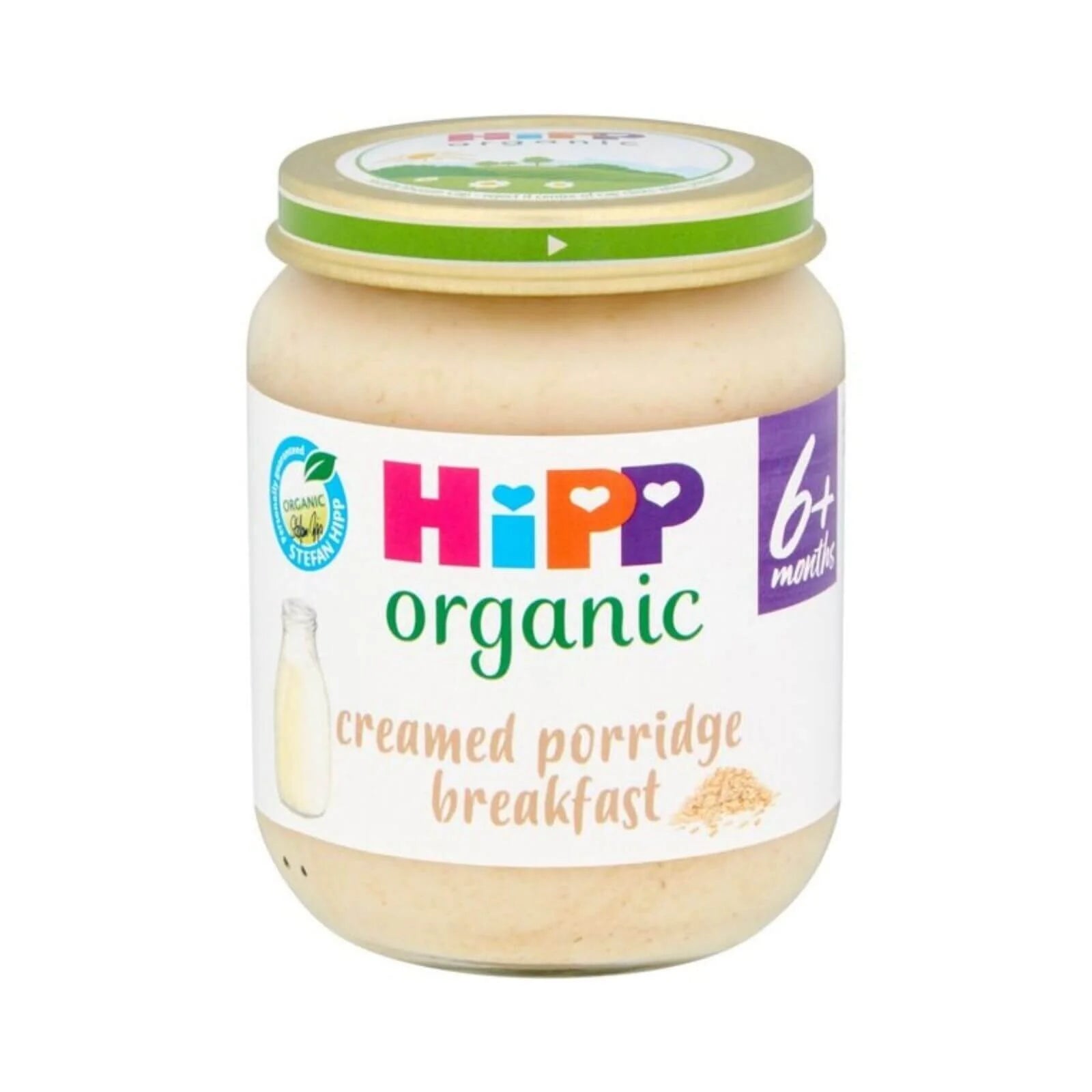 HiPP Organic Creamed Porridge Breakfast Baby Food Jar 6+ months 125g - ebebek - Black Friday