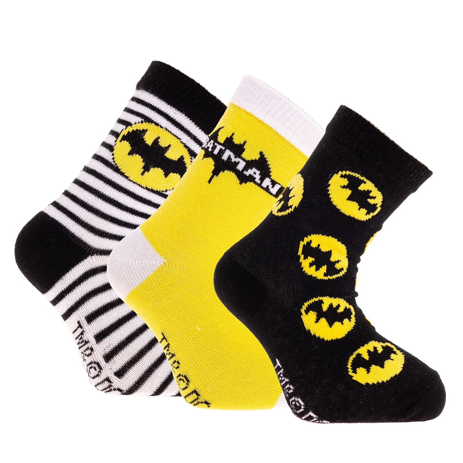 DC COMICS Batman Socks 3 pcs - Yellow - ebebek - Black Friday