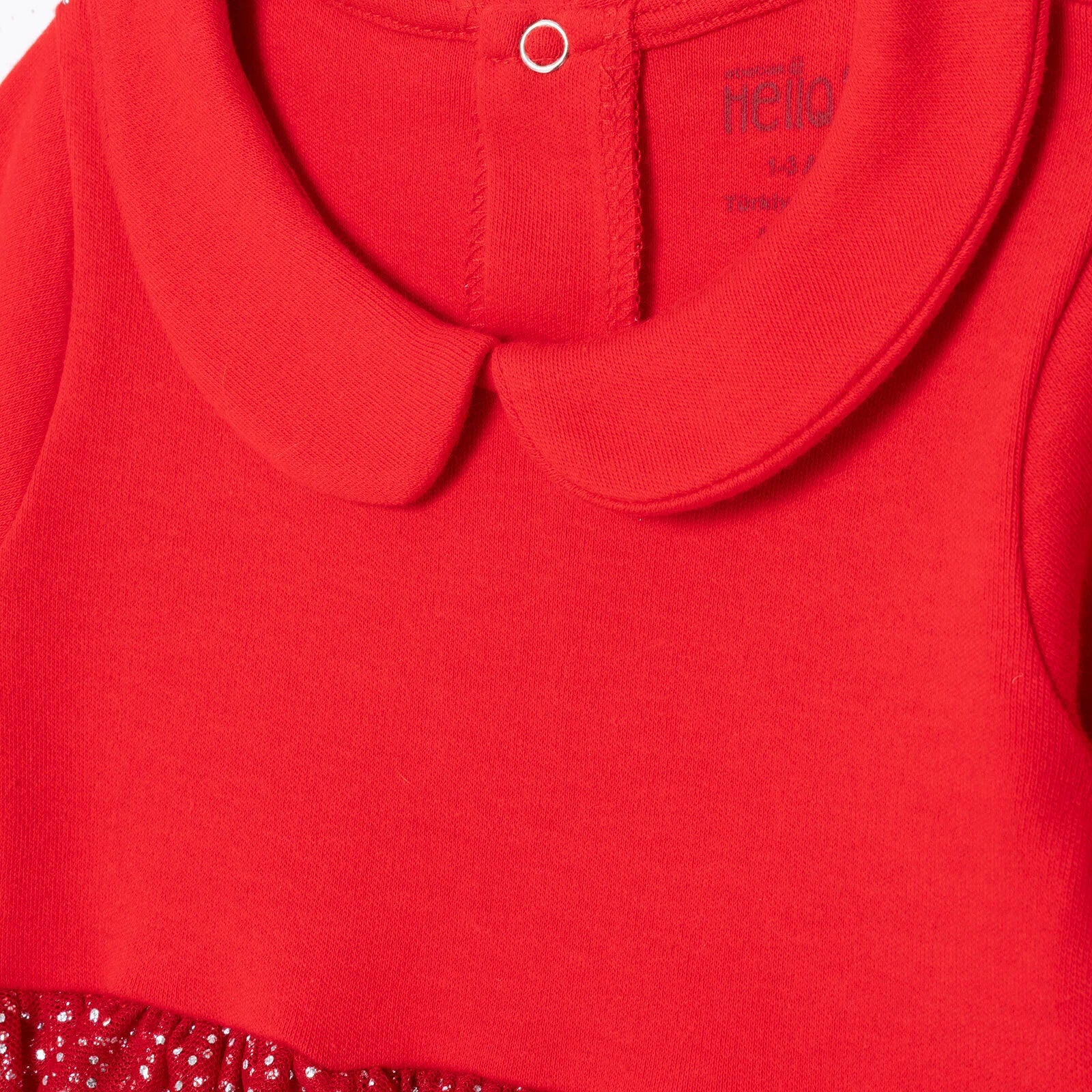 HelloBaby My First Christmas Newborn Girl Footed Jumpsuit - Red - ebebek - Black Friday