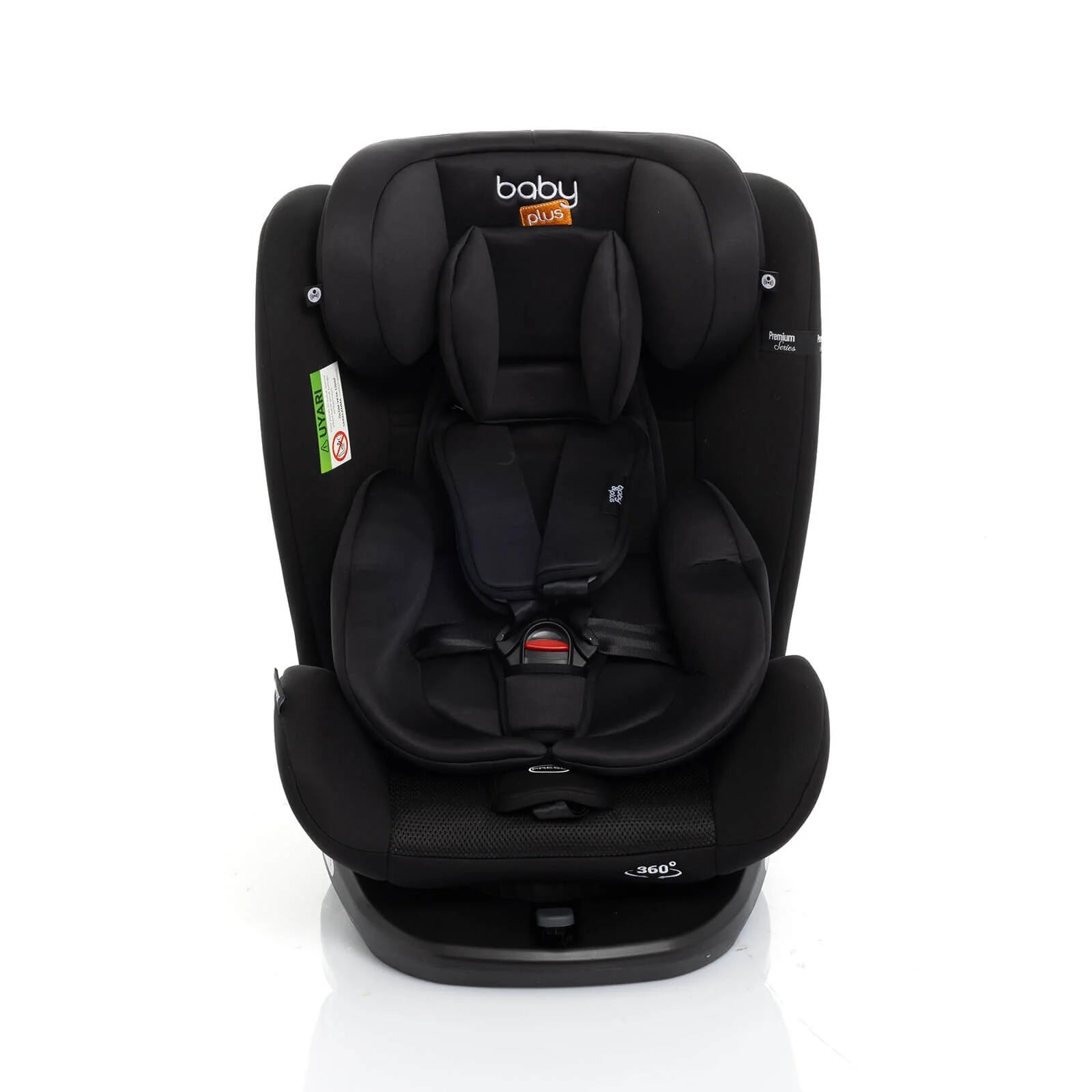 baby plus Orbitfix Group 0/1 Baby Car Seat - Black - baby plus - ebebek