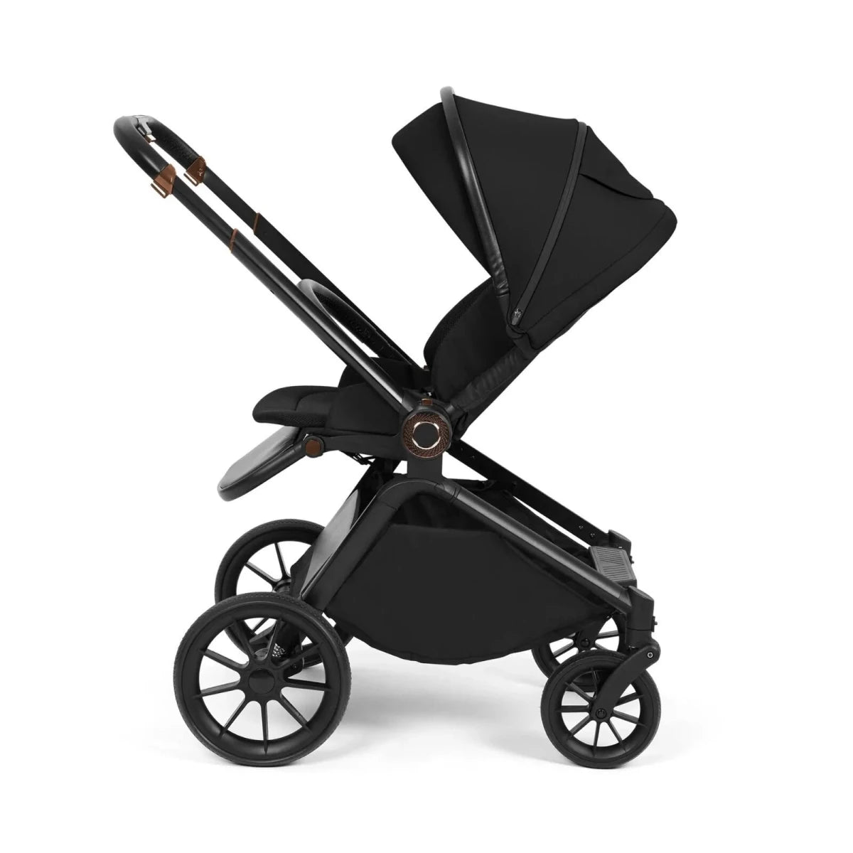 Ickle Bubba Altima Pram 9 pcs - Black Black - ebebek