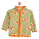 HelloBaby Basic Repeat Printed Fleece Cardigan - Printed - ebebek - Black Friday