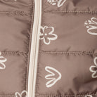 HelloBaby Floral Printed Girl Coat - Brown - ebebek - Black Friday