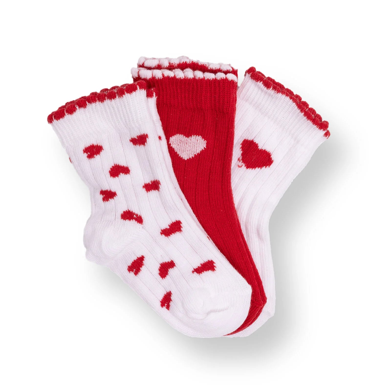 HelloBaby Ankle Socks 3 pcs - Red - ebebek - Black Friday