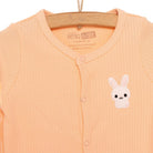 HelloBaby Newborn Girl Footed Jumpsuit - Salmon - ebebek - Black Friday