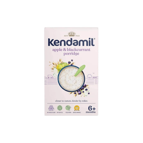Kendamil Apple & Blackcurrant Porridge 6+ months 150g - ebebek - Black Friday