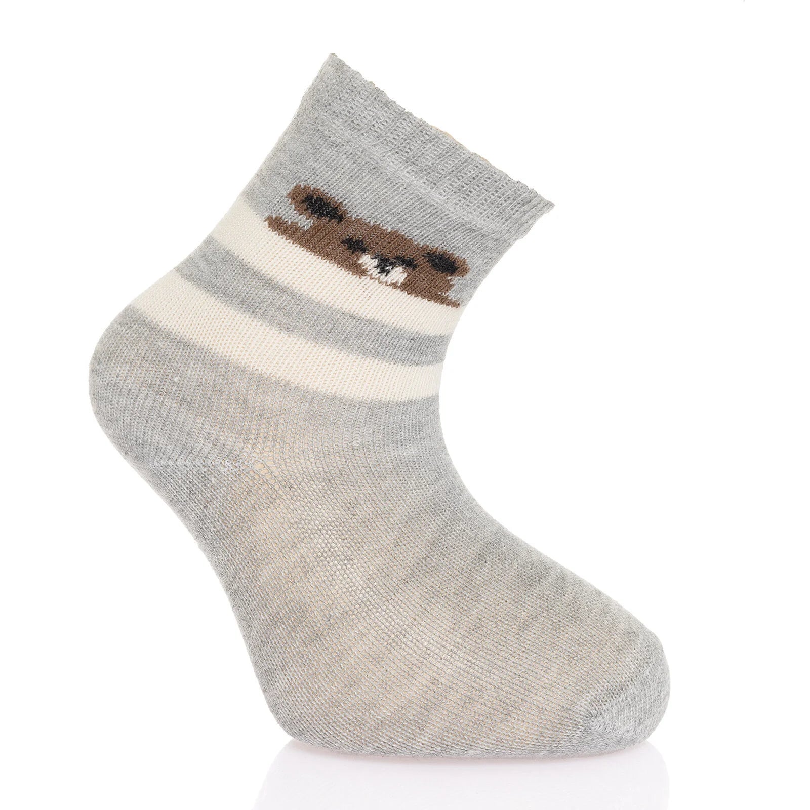 HelloBaby Baby Girl Socks 5 Pcs - Grey - ebebek - Black Friday