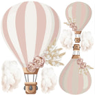 Live Vida Floral Hot Air Balloon Wall Stickers - ebebek - Black Friday