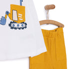 HelloBaby Vehicles Line Boy Sweatshirt - Pants - Ecru - ebebek - Black Friday