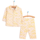 HelloBaby Baby Girl Shirt Collar Pyjamas - Yellow - ebebek - Black Friday