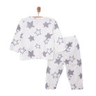 HelloBaby Boy Long Sleeve Pyjamas Set - Ecru - ebebek - Black Friday