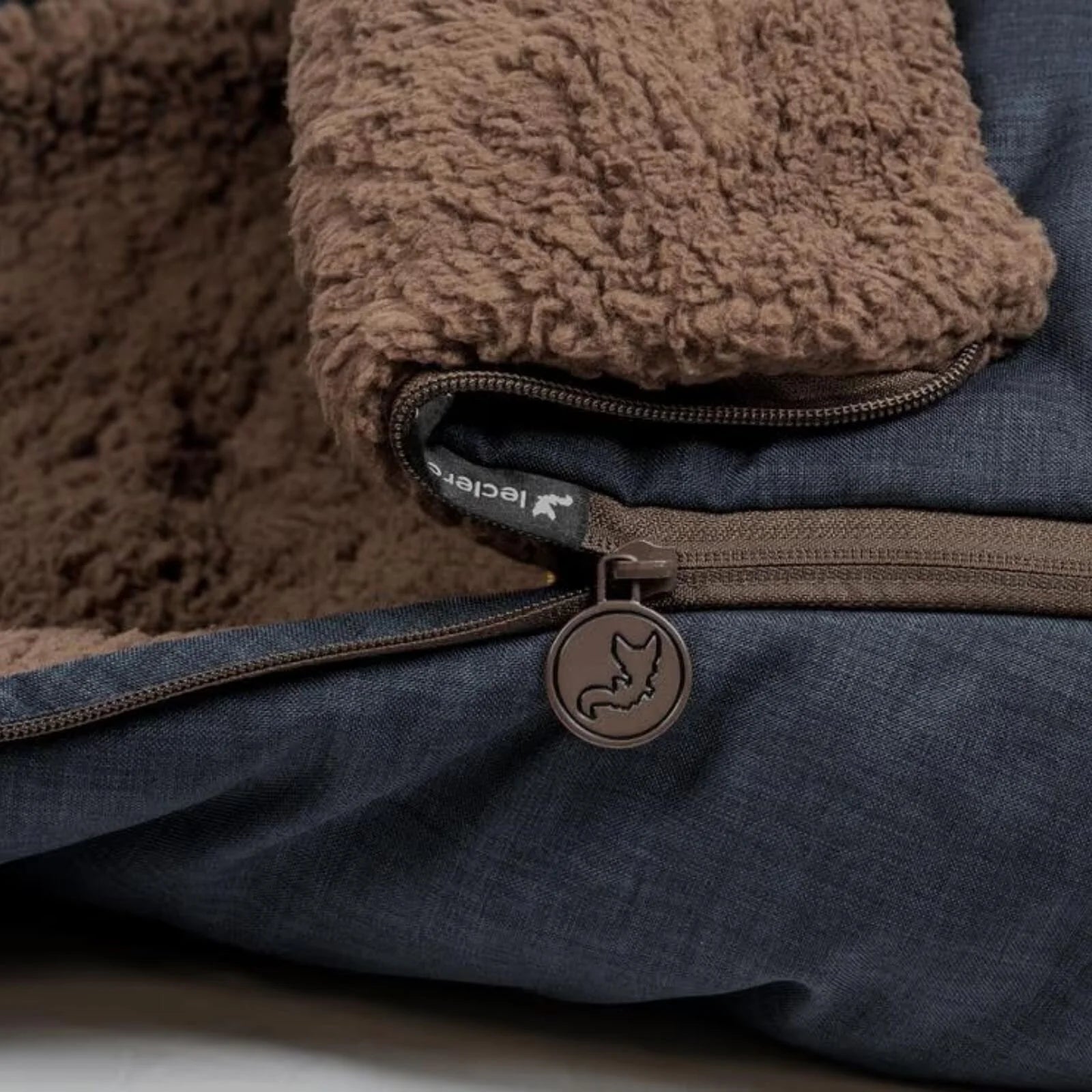 Leclerc Baby Influencer Air Footmuff Teddy - Denim Blue - ebebek - Black Friday