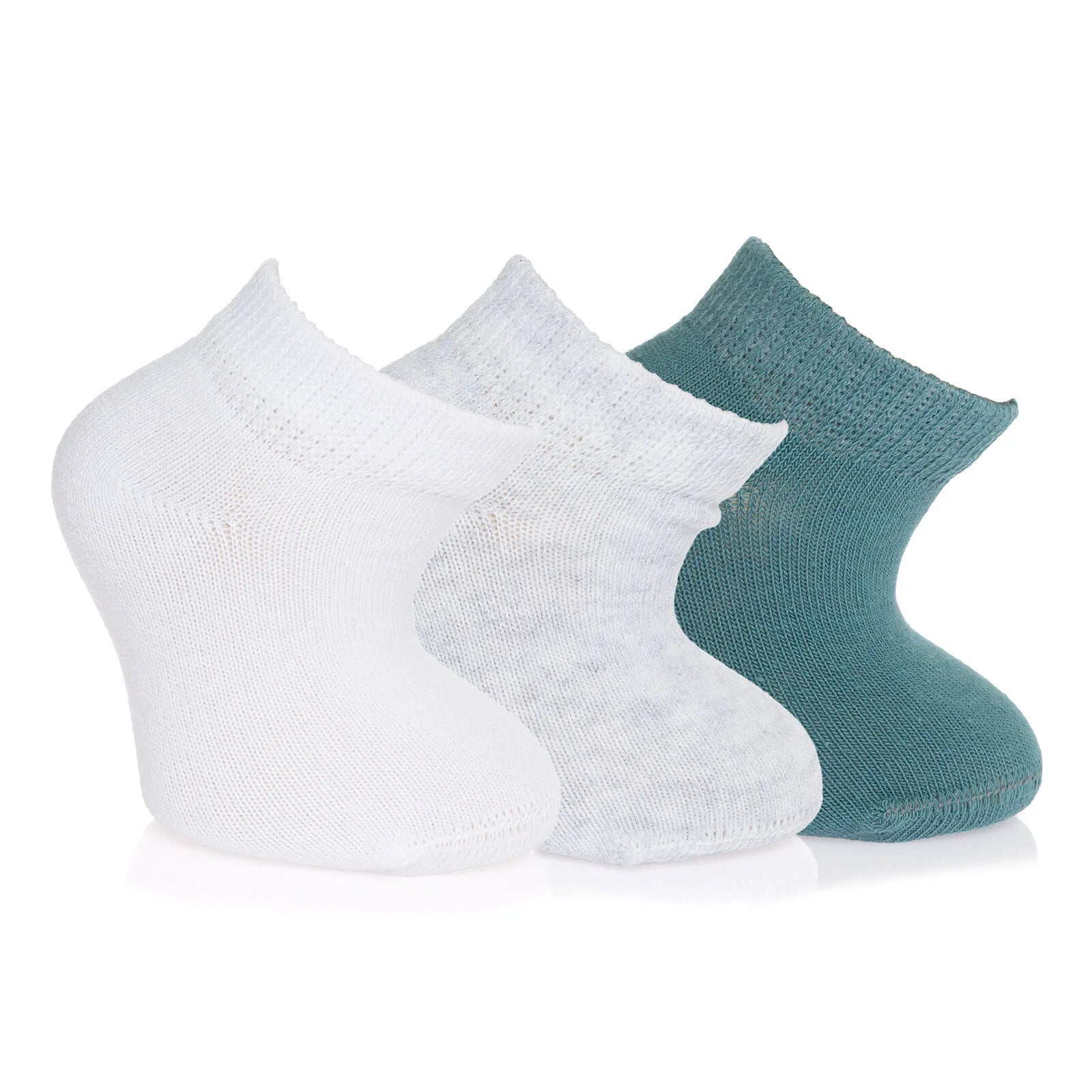 HelloBaby Baby Boy Socks 3 Pcs - White - ebebek - Black Friday