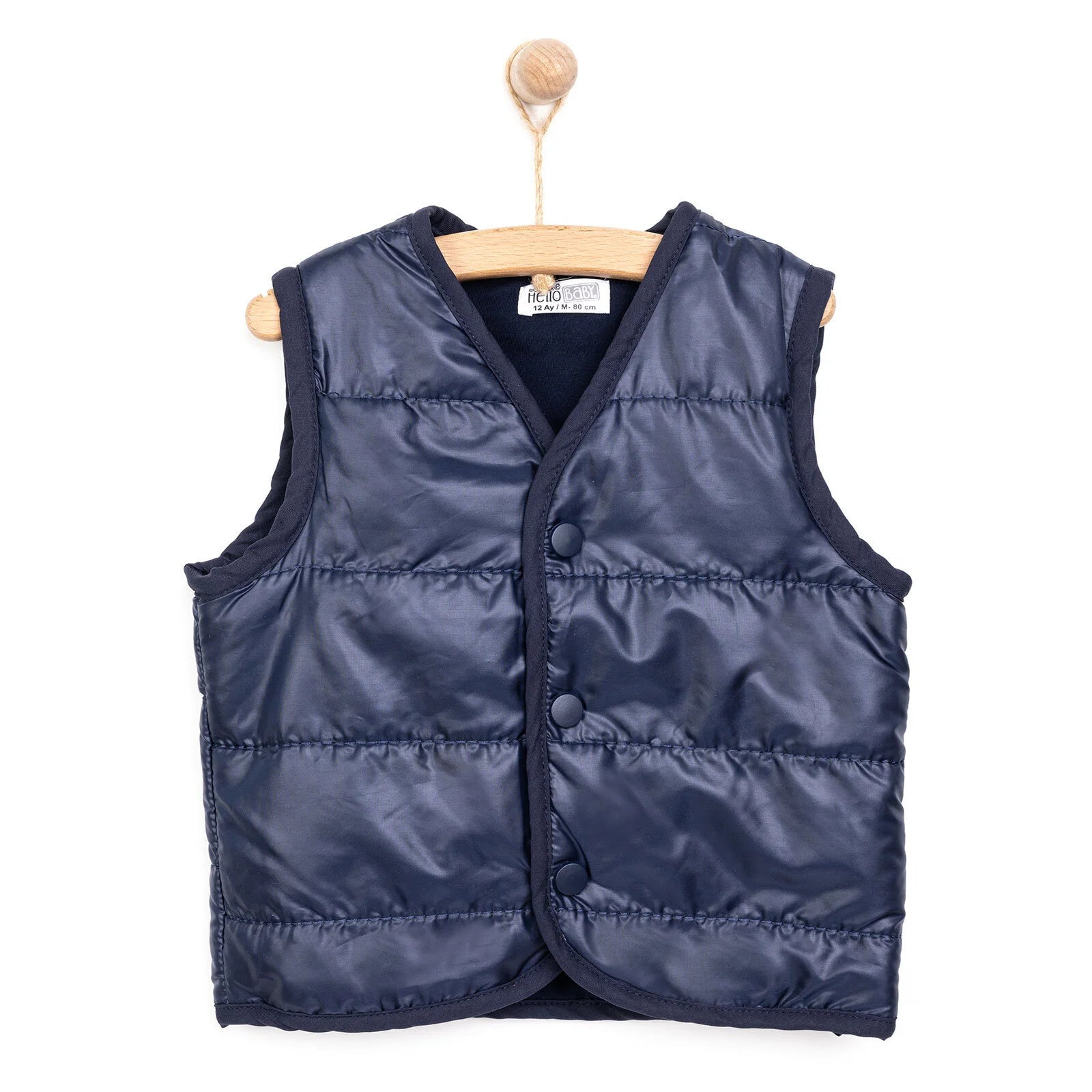 HelloBaby Basic Yelek - Navy Blue - ebebek - Black Friday