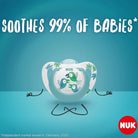 NUK Star Soother 18 - 36 months Pack of 2 - Blue - ebebek - Black Friday