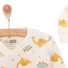 HelloBaby Newborn Baby Top - Hat - Footed Bottom - Ecru - ebebek - Black Friday