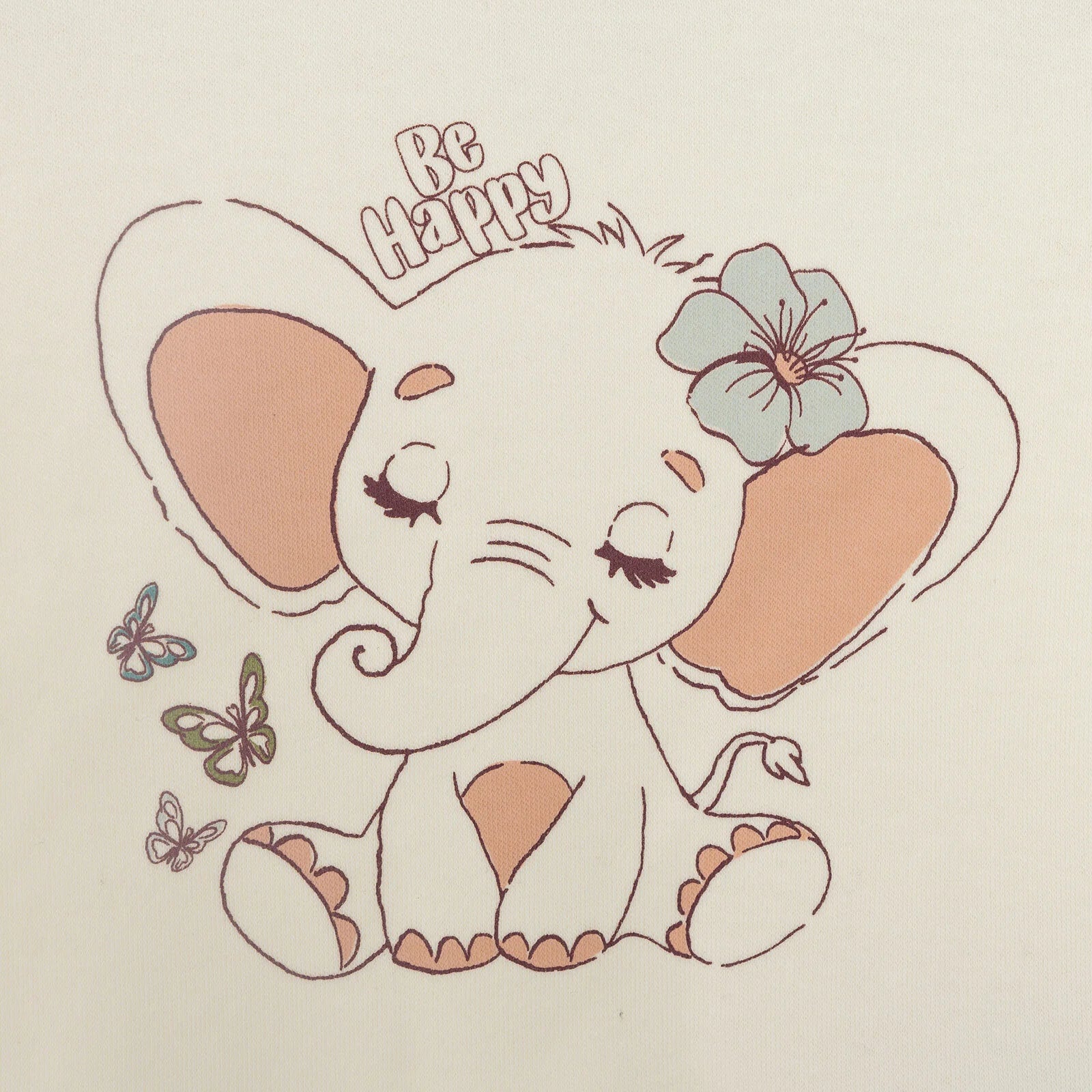 HelloBaby Baby Girl Long Sleeve Pyjamas Set - Ecru - ebebek - Black Friday