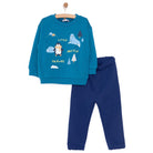 HelloBaby Nordic Forest Boy Jogging Set - Green - ebebek - Black Friday