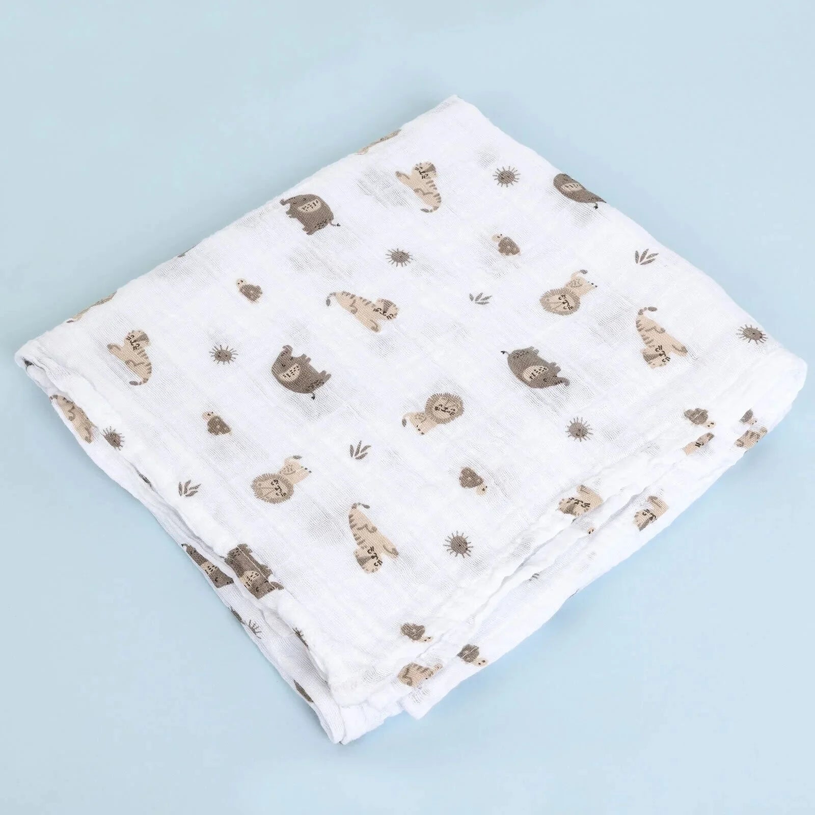 Little Dreams Unisex Muslin Blanket - White - ebebek - Black Friday