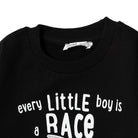 HelloBaby Basic Baby Boy Sweatshirt - Black - ebebek - Black Friday