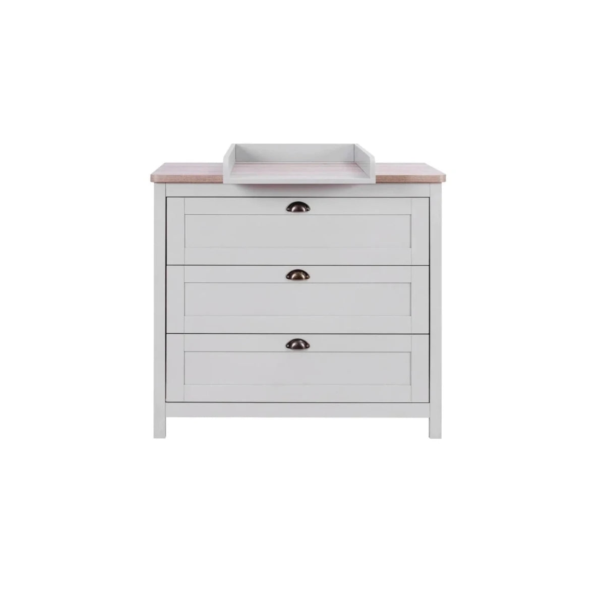 Tutti Bambini Verona Chest Changer - Dove Grey/Oak Dove Grey/Oak - ebebek