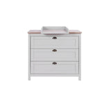 Tutti Bambini Verona Chest Changer - Dove Grey/Oak Dove Grey/Oak - ebebek