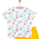 HelloBaby Basic Boy Tshirt Short - Mustard - ebebek - Black Friday