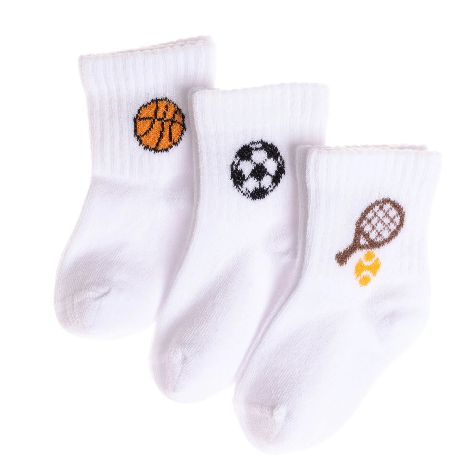 HelloBaby Baby Boy Pack of 3 Socks - White - ebebek - Black Friday