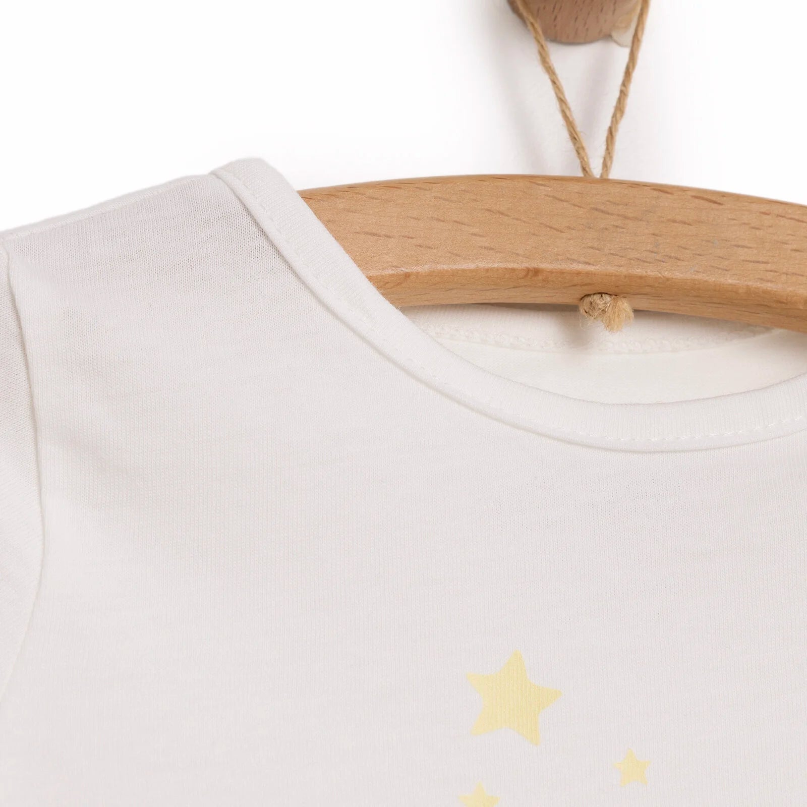 HelloBaby Baby Girl Short Sleeve Pyjamas Set - Ecru - ebebek - Black Friday