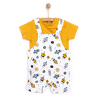 HelloBaby Basic Boy Overall Short - Mustard - ebebek - Black Friday