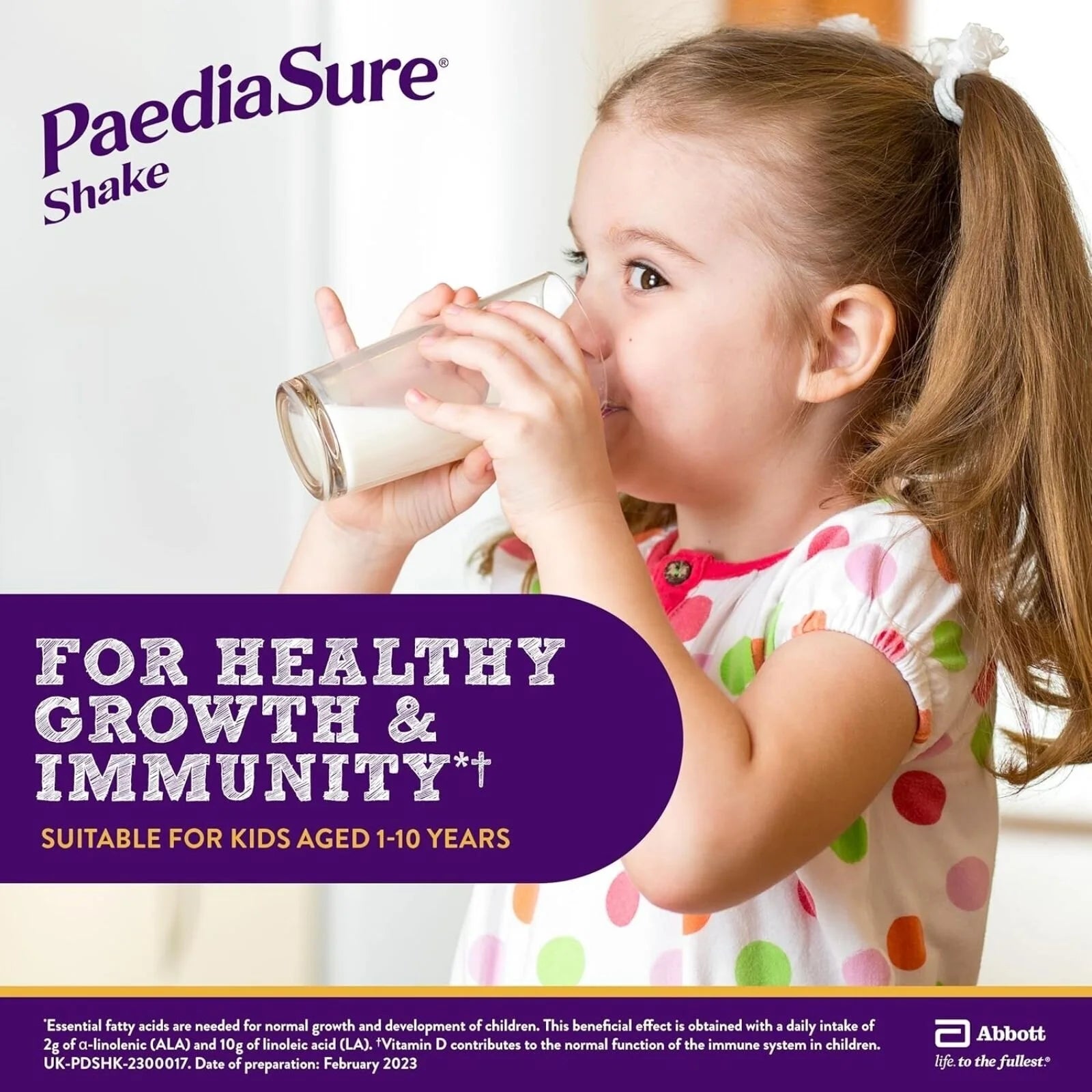 PaediaSure Shake Vanilla Flavoured Nutritional Supplement Powder for Kids 850g - ebebek - Black Friday